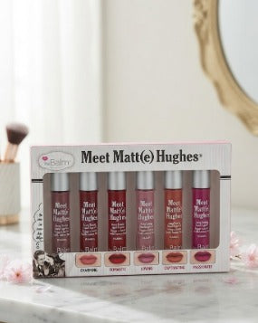 6 Pcs Matt(e) Hughes High Pigmented Lip Gloss Set