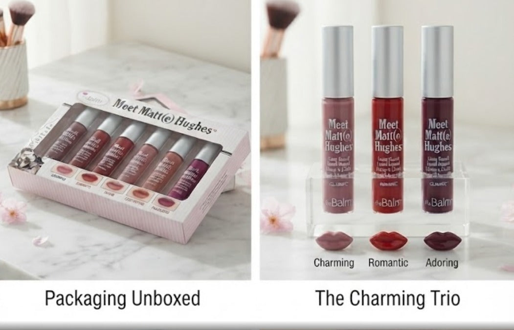 6 Pcs Matt(e) Hughes High Pigmented Lip Gloss Set
