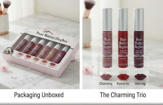 6 Pcs Matt(e) Hughes High Pigmented Lip Gloss Set